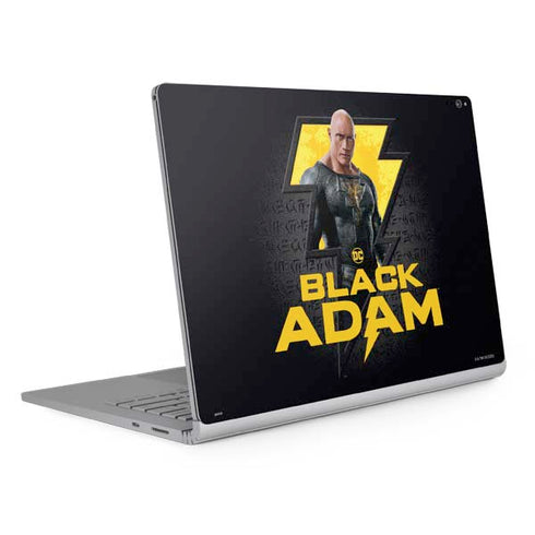 DC Comics Black Adam Movie Art Character and logo Surface Book 2 15in Skin